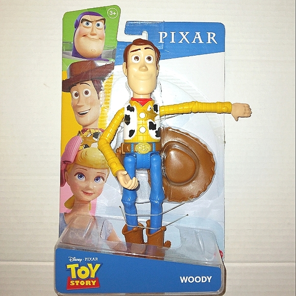 NWT Disney Pixar Collectible Posable Woody Doll - Picture 1 of 7